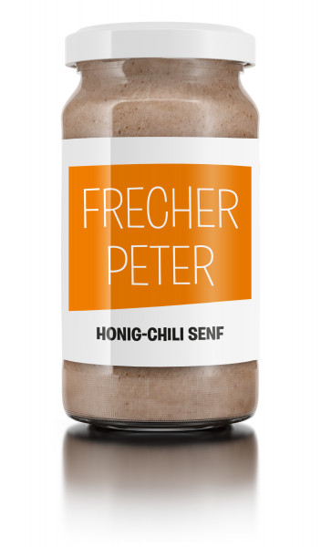 Frecher Peter - Senf mit Honig und Chili